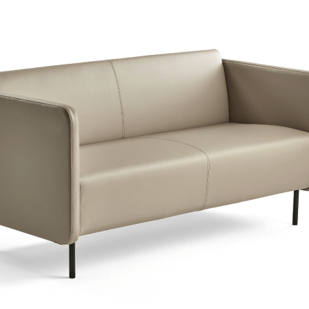Soffa 2,5 sits  - konstläder, Taupe